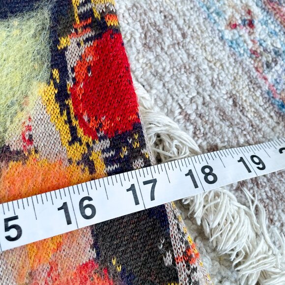 Anthropologie Troubadour Bloomline Wool Blend Sweater Shift Dress, Size Medium - Picture 9 of 11